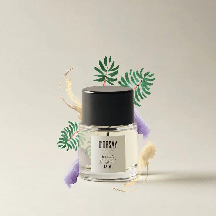 Eau de parfum - Je suis le plus grand. M.A. - Dorsay - Maison Caldeira