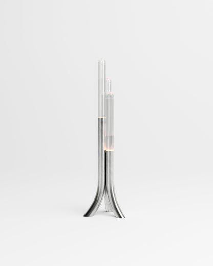 Lampadaire cactus - Chrome - Koska - Design Contemporain - Maison Caldeira