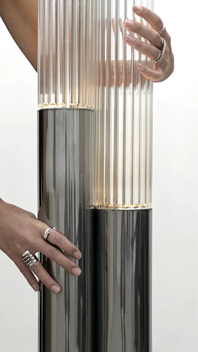 Lampadaire cactus - Chrome - Koska - Design Contemporain - Maison Caldeira