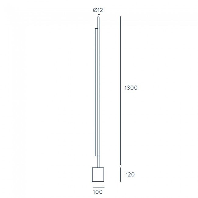 Lampadaire led « Coln » - Maison Caldeira