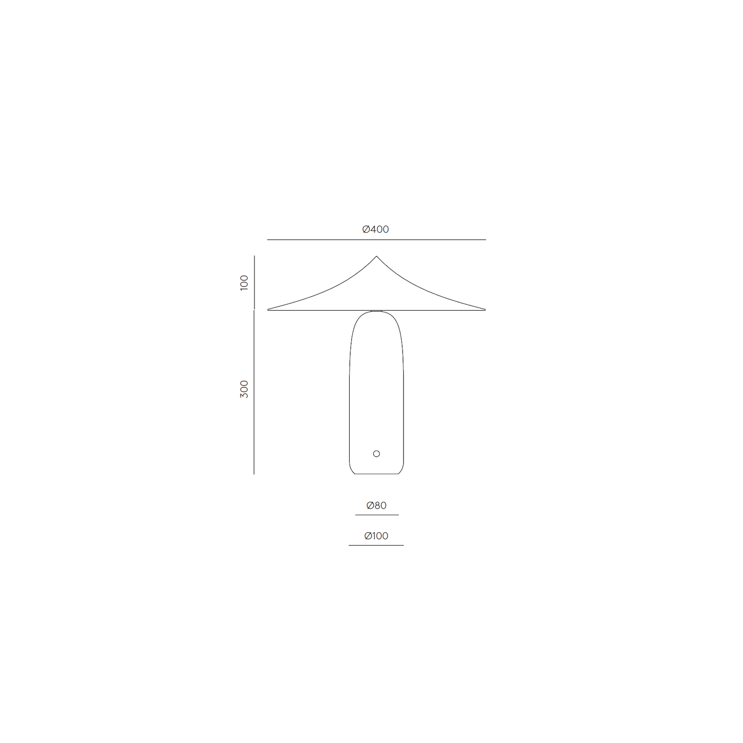 Lampe de table « Kine » - Maison Caldeira