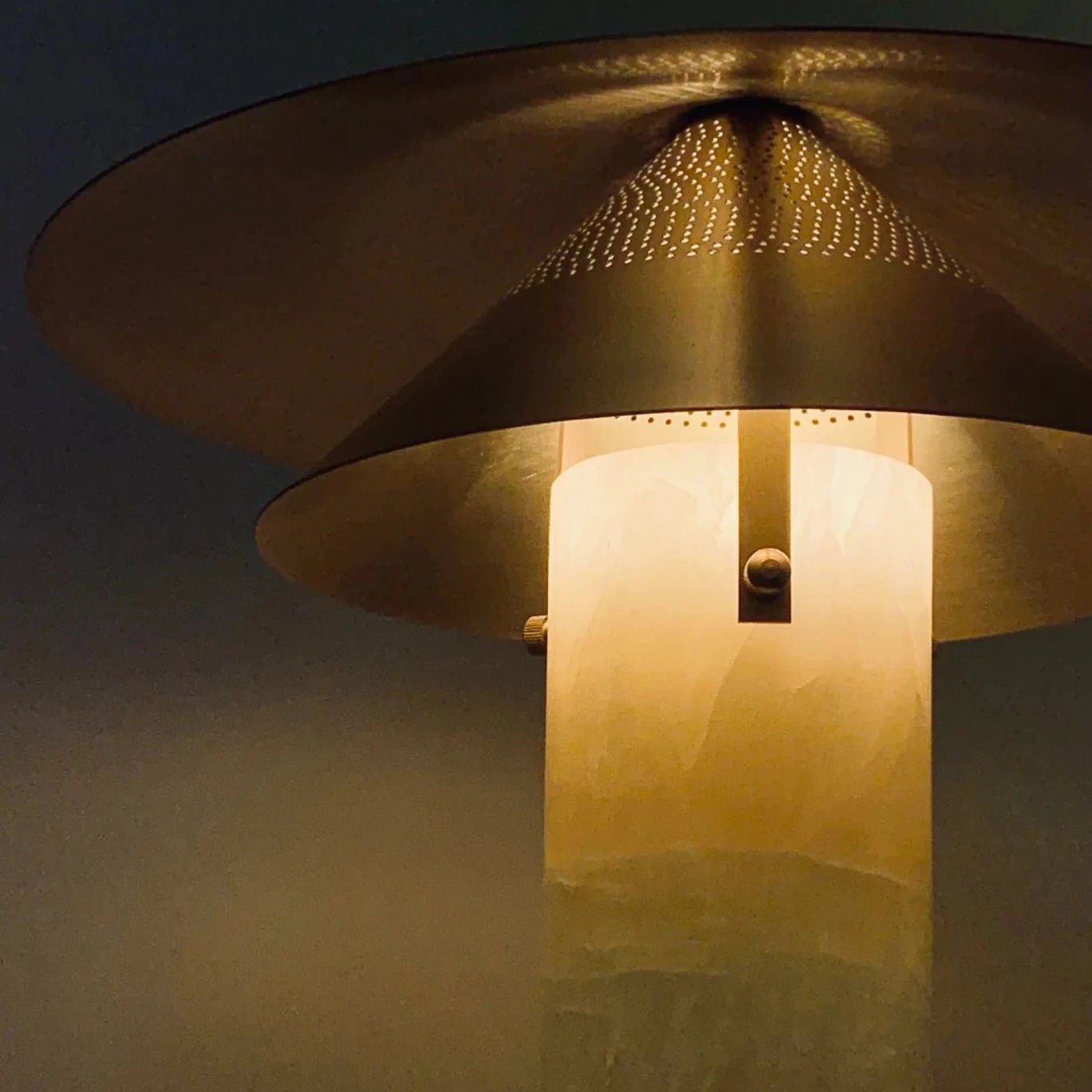 Lampe Onyx Meconopsis - Maison Caldeira