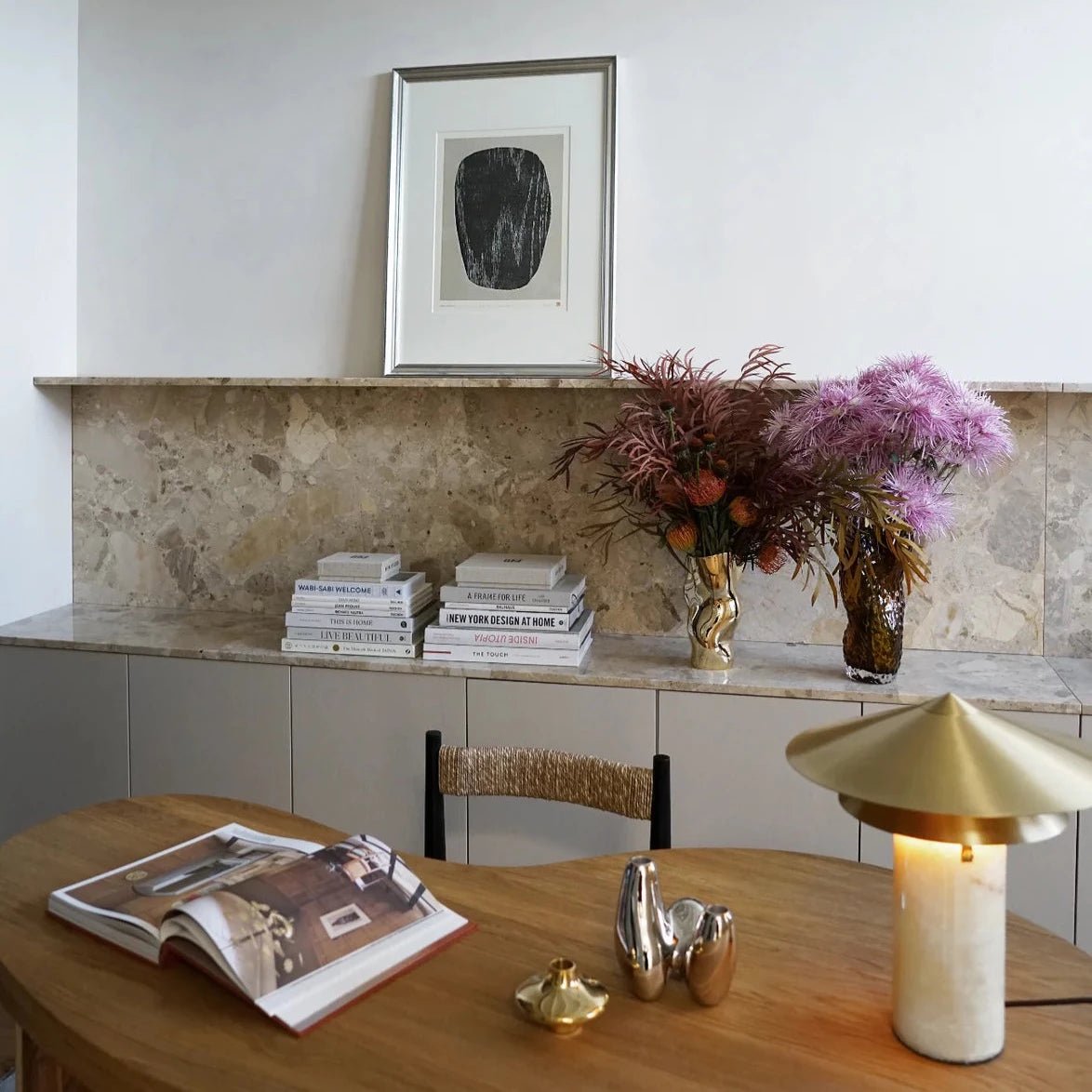 Lampe Onyx Meconopsis - Maison Caldeira