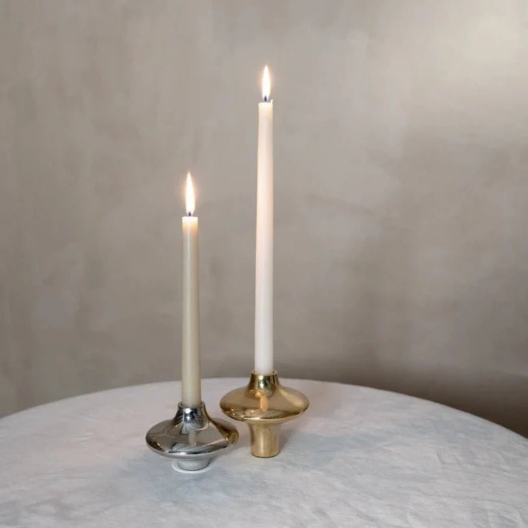 Grand bougeoir Doublet - Laiton - Hein studio - Scandinave - Maison Caldeira