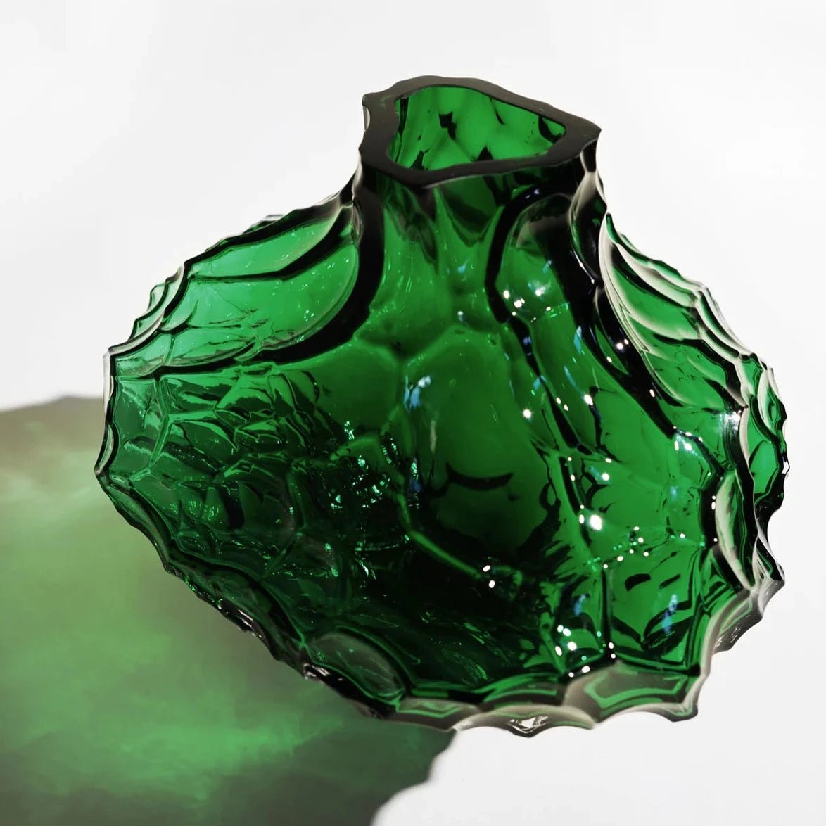 Large Vase « Canyon » - Green - Maison Caldeira