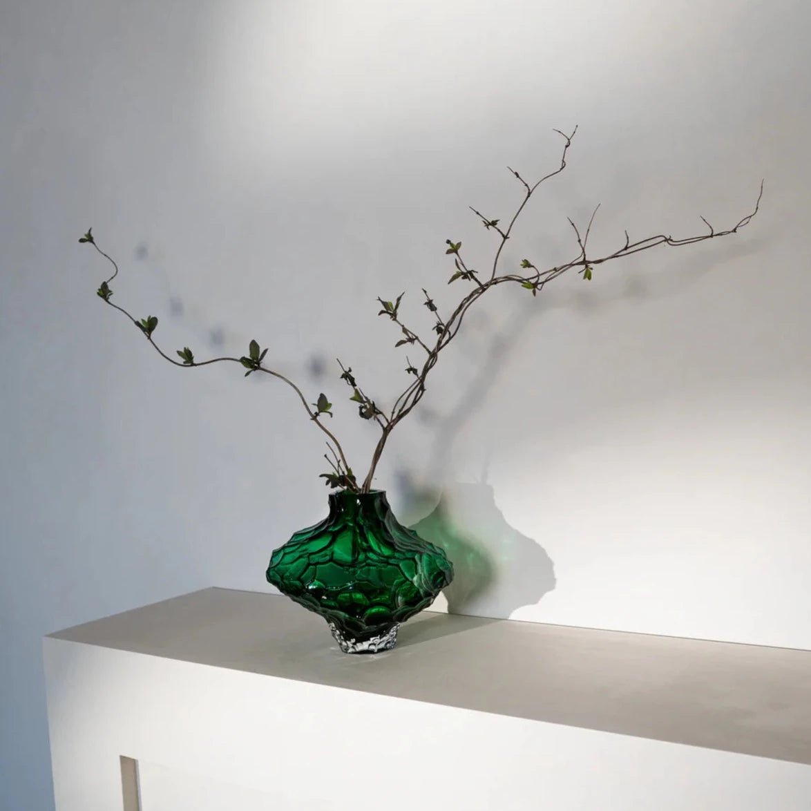 Large Vase « Canyon » - Green - Maison Caldeira