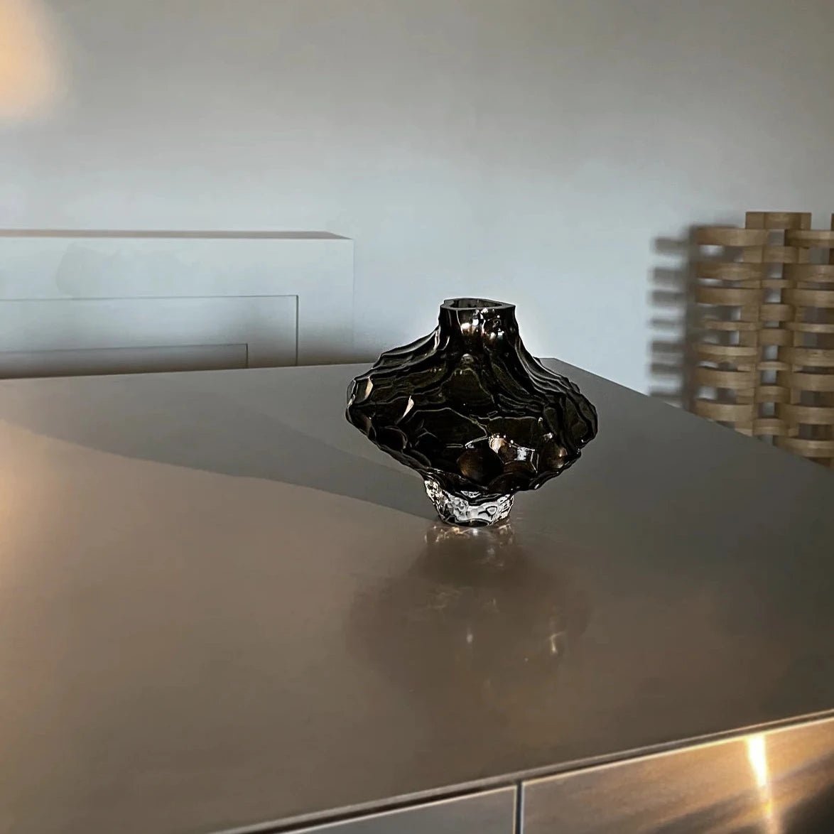 Large Vase Canyon - New Smoke - Hein studio - Scandinave - Maison Caldeira