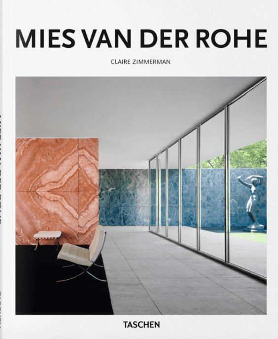 Livre: Mies Van Der Rohe - Basic Art Series - Maison Caldeira