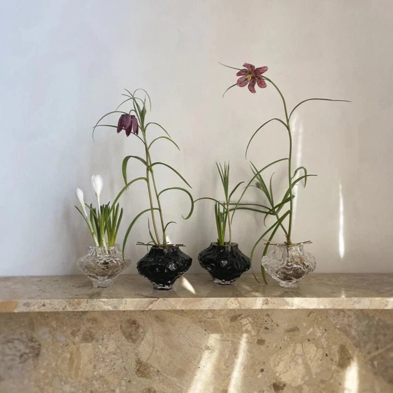 Mini Vase « Canyon » - Clear - Maison Caldeira