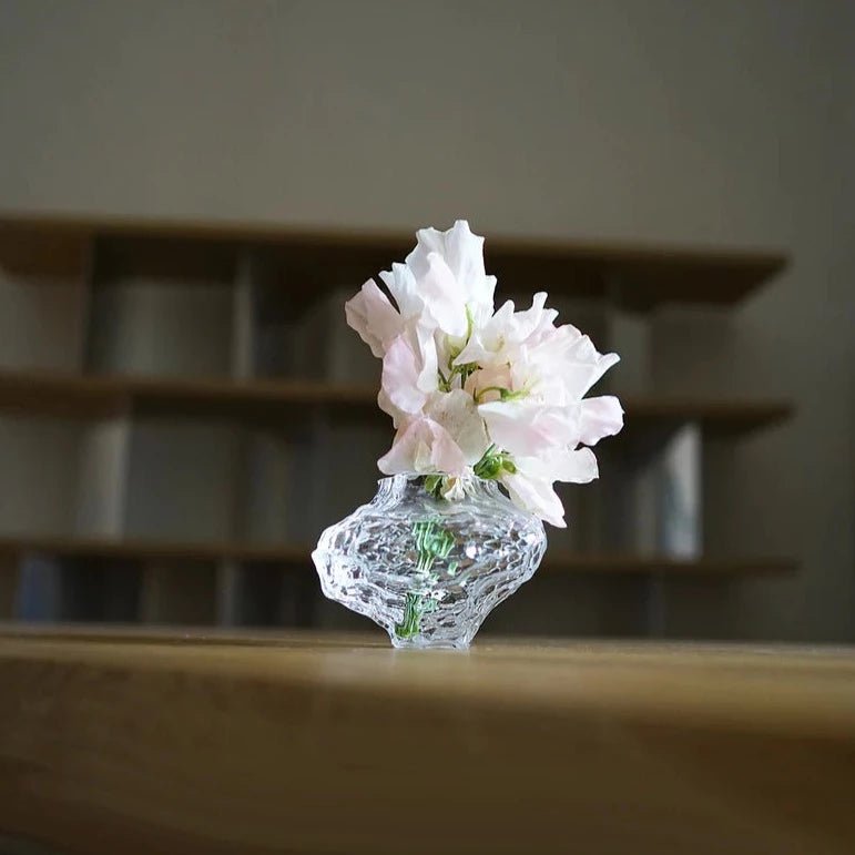 Mini Vase « Canyon » - Clear - Maison Caldeira
