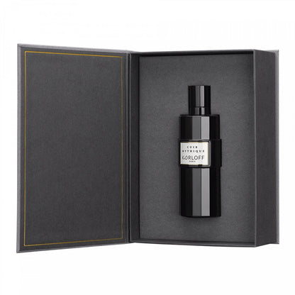 Eau de Parfum Cuir Mythique - Les Mémoires - Korloff - Maison Caldeira