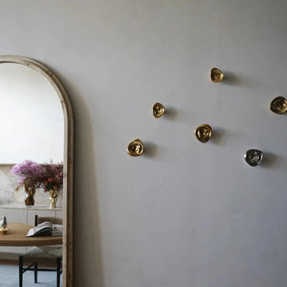 Petite patère Ripple - Laiton - Hein studio - Scandinave - Maison Caldeira