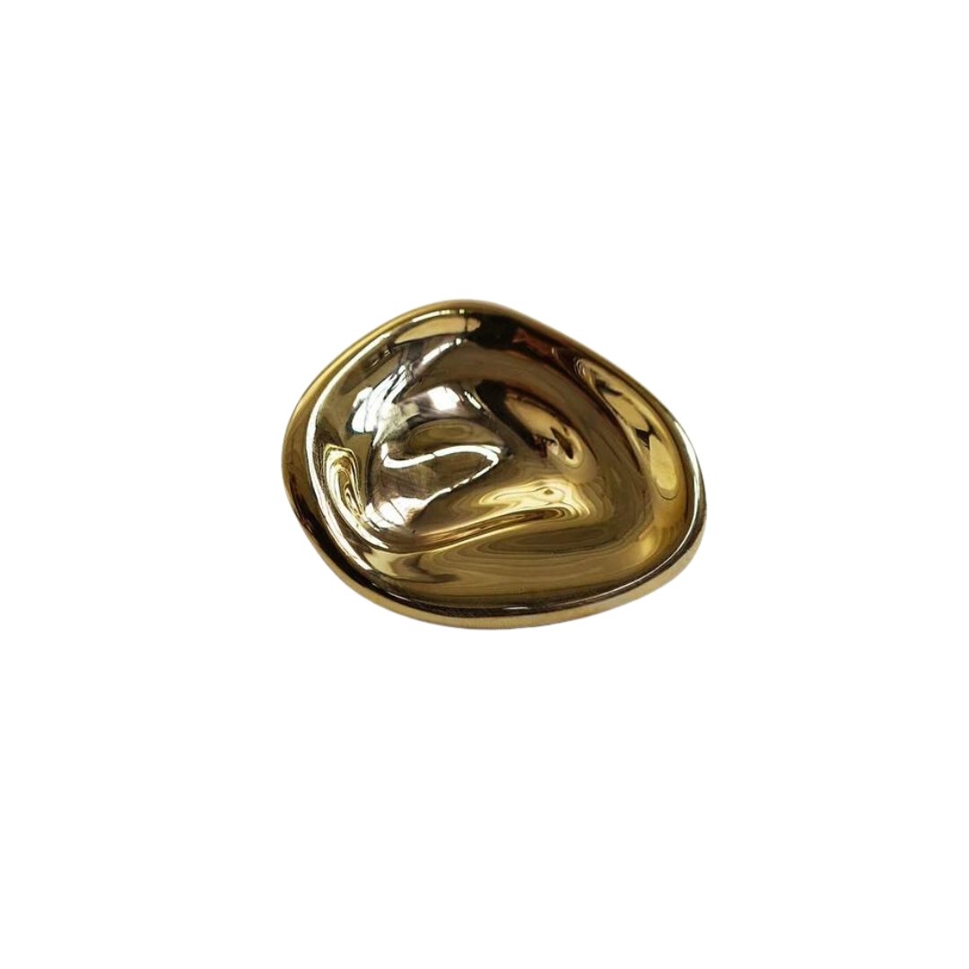 Petit Patère « Ripple » - Laiton - Maison Caldeira