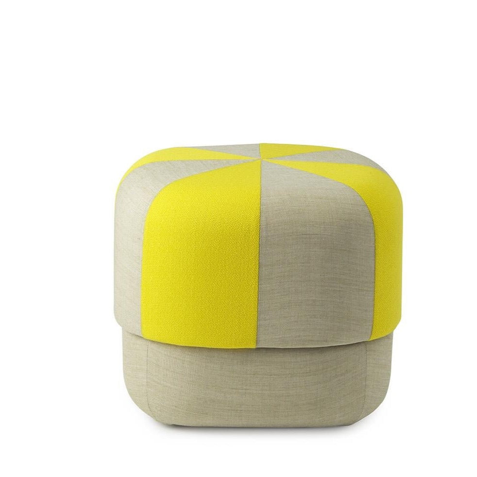 Petit Pouf Circus Duo - Jaune - Maison Caldeira