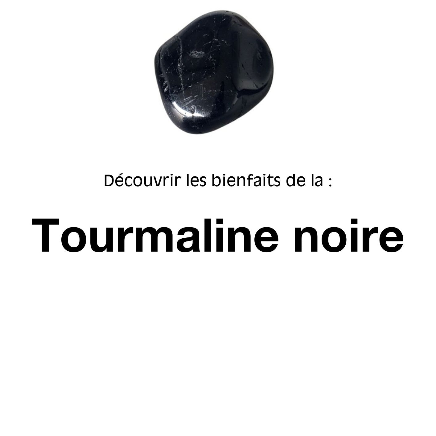 Pierre Naturelle - Tourmaline noire - Maison Caldeira
