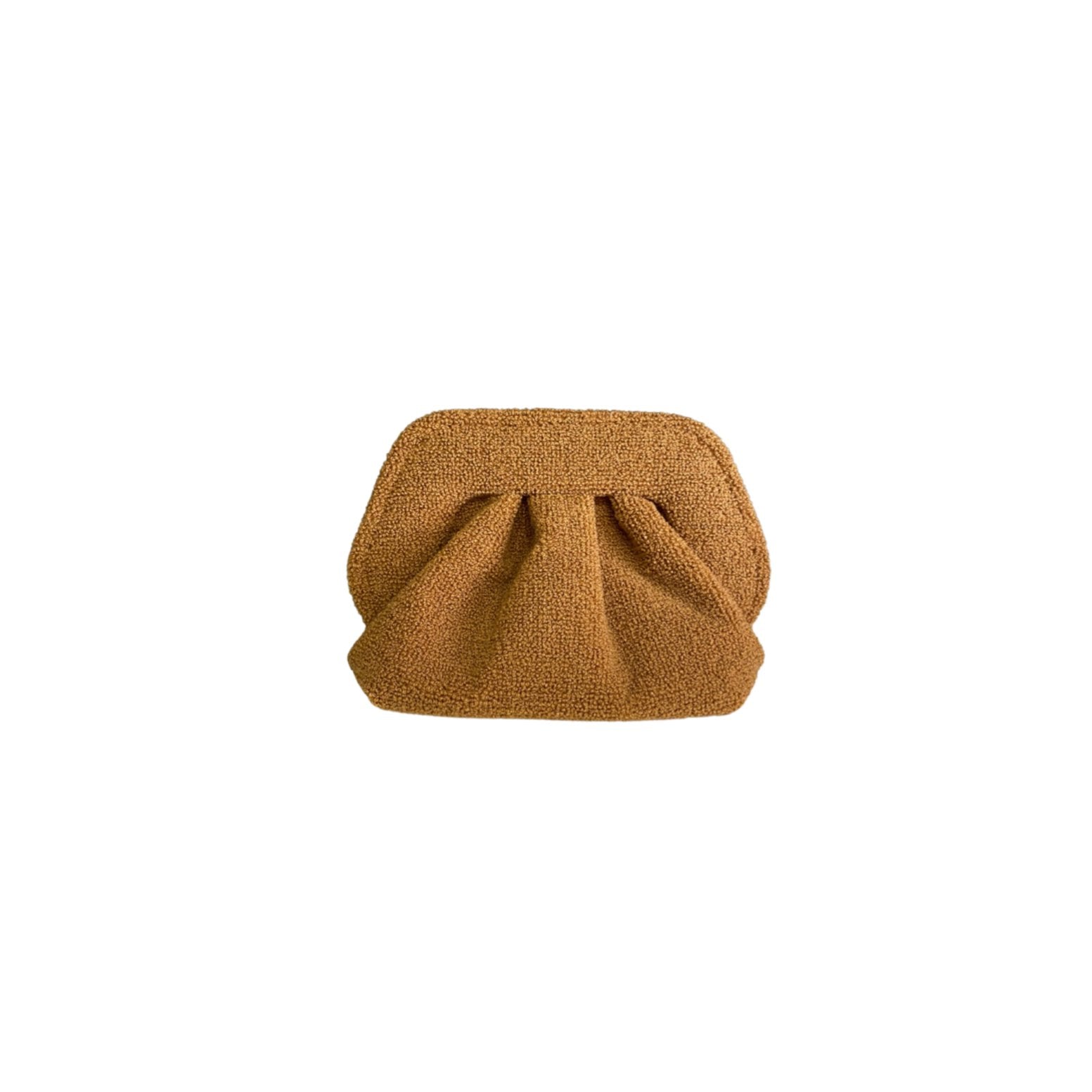 Pochette Gea Sponge - Marron - Maison Caldeira