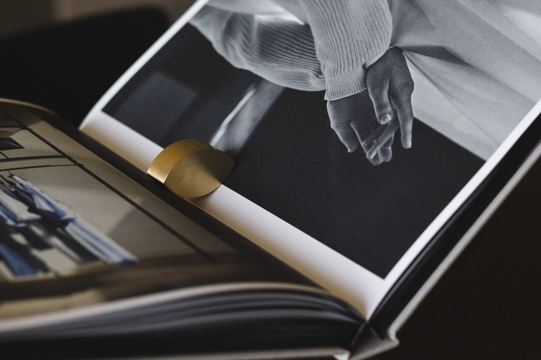 Presse Livre - Amande en laiton - New mags - Design Contemporain - Maison Caldeira