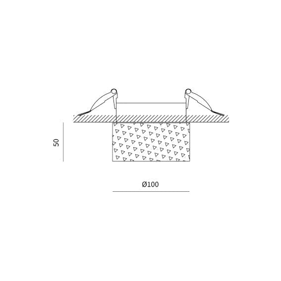 Spot encastré Focus - Pepe fornas - Aromas del campo - Design Contemporain - Maison Caldeira
