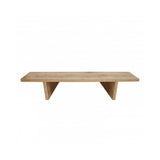 Table « Altar » en bois naturel - Maison Caldeira