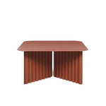 Table basse carré en plec - Terracotta - Maison Caldeira