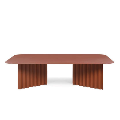 Table basse rectangulaire en plec - Terracotta - Rs Barcelona - Design Contemporain - Maison Caldeira