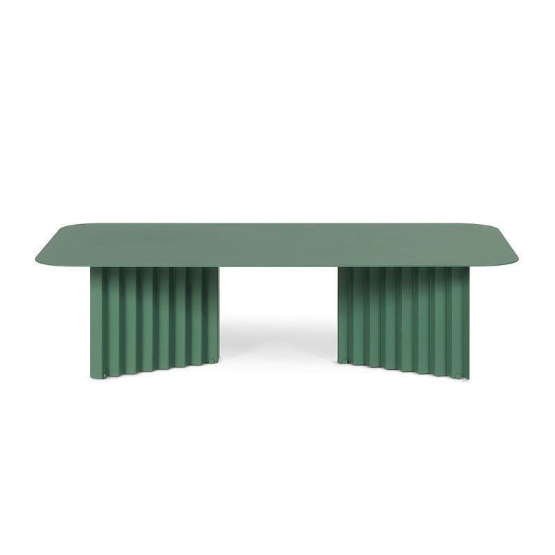 Table basse rectangulaire en plec - Vert - Maison Caldeira