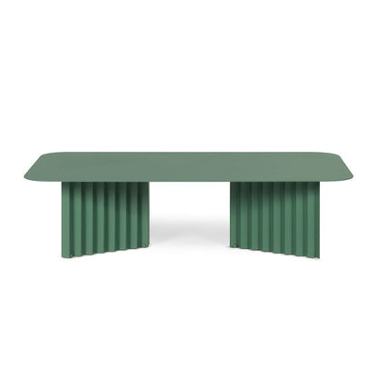 Table basse rectangulaire en plec - Vert - Rs Barcelona - Design Contemporain - Maison Caldeira
