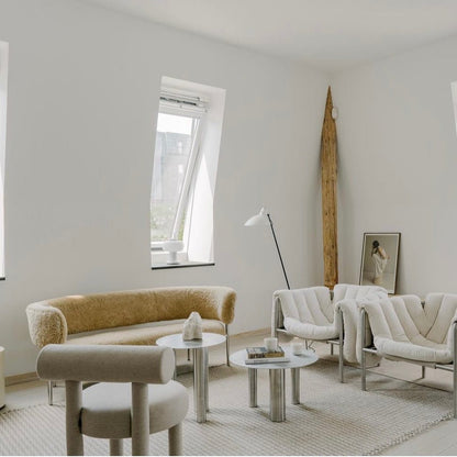 Table d'appoint Brandt CS1 - Chrome - Noom - Design Contemporain - Maison Caldeira