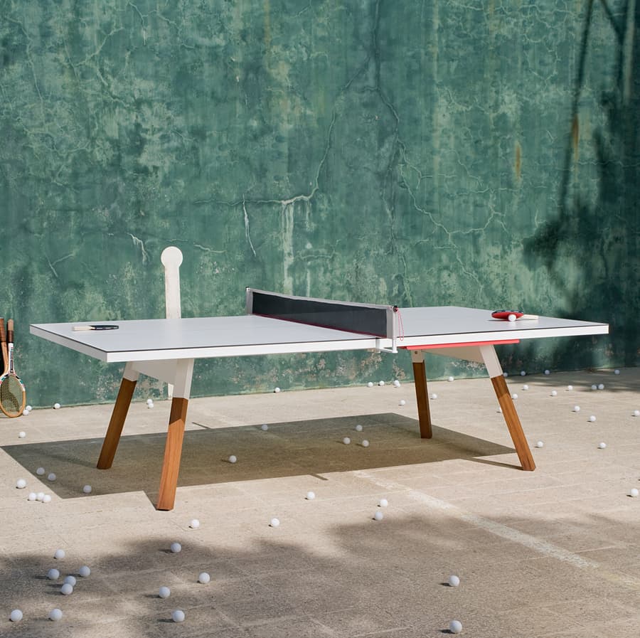 Table Ping Pong "Toi et Moi" - Blanc - Maison Caldeira