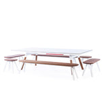 Table Ping Pong "Toi et Moi" - Blanc - Maison Caldeira