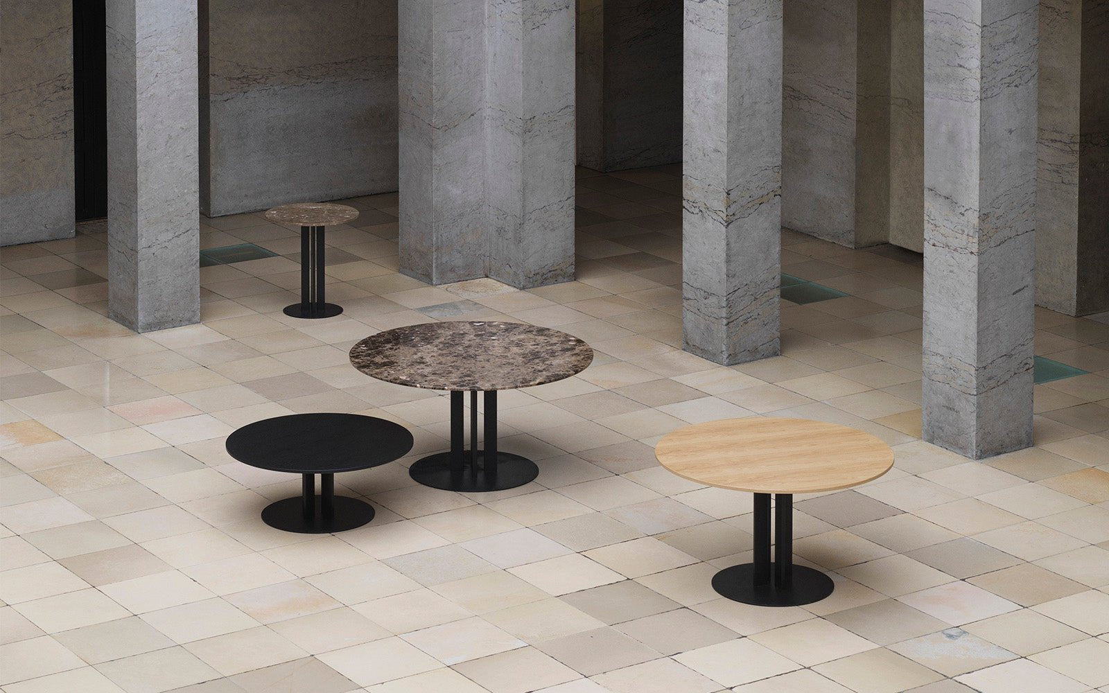 Table Scala en marbre - Maison Caldeira