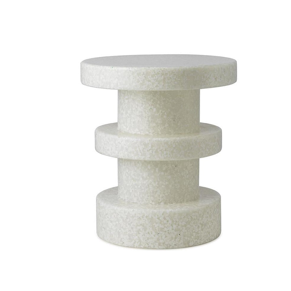 Tabouret Bit - Blanc - Normann Copenhagen - Scandinave - Maison Caldeira
