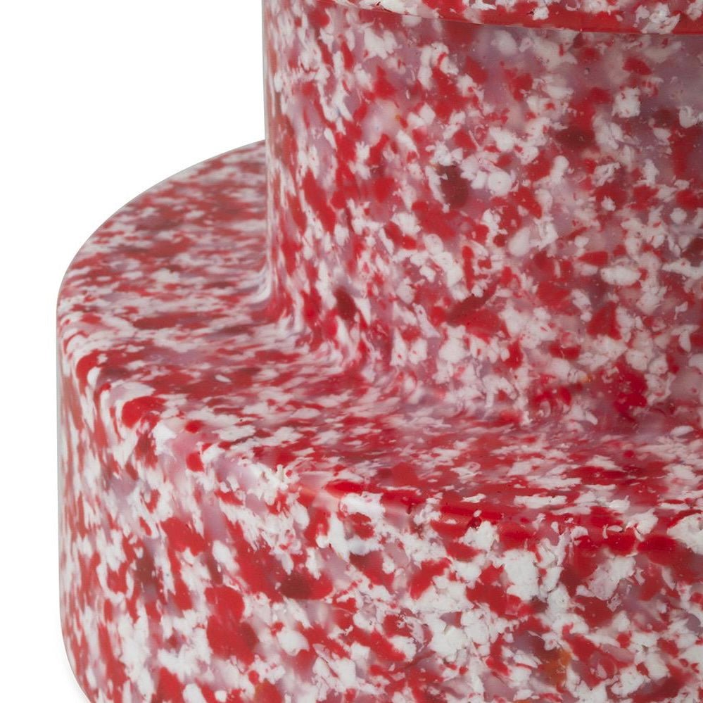 Tabouret Bit Stack - Rouge - Normann Copenhagen - Scandinave - Maison Caldeira