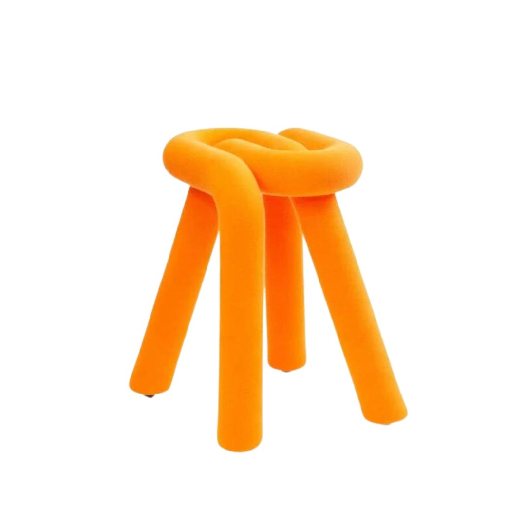 Tabouret « Bold » Orange - Big game - Maison Caldeira
