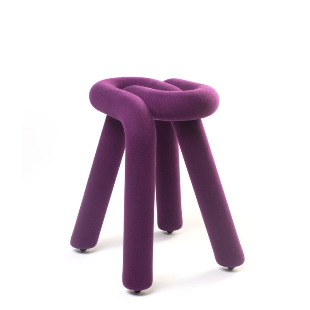 Tabouret « Bold » Violet - Big game - Maison Caldeira
