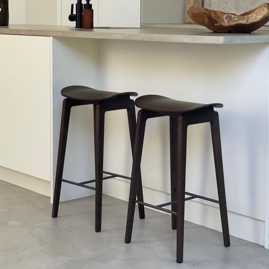 Tabouret NY11 - Noir - Norr11 - Scandinave - Maison Caldeira
