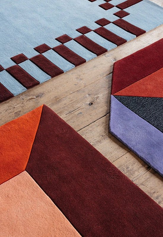 Tapis Teklan - Ciel de mûriers - Layered - Scandinave - Maison Caldeira