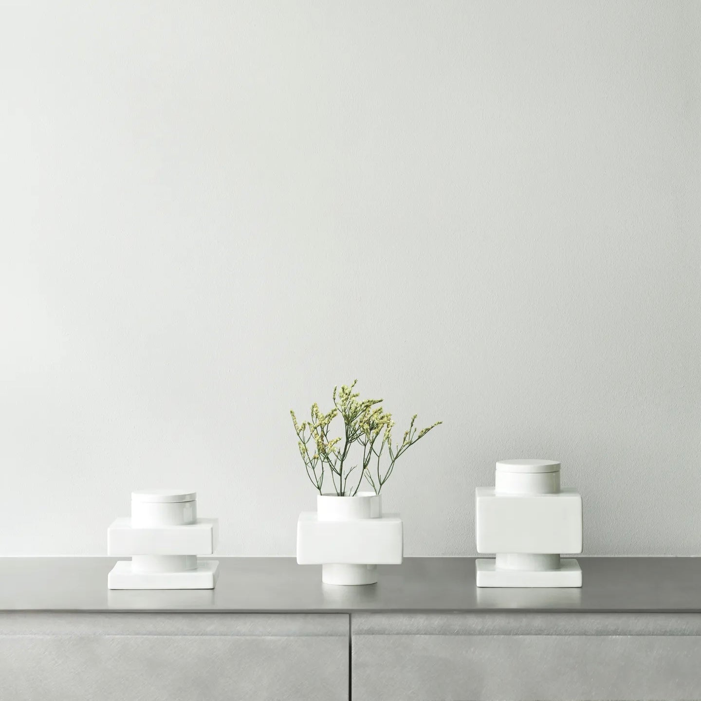 Vase Deko S3 - Blanc - Normann Copenhagen - Scandinave - Maison Caldeira