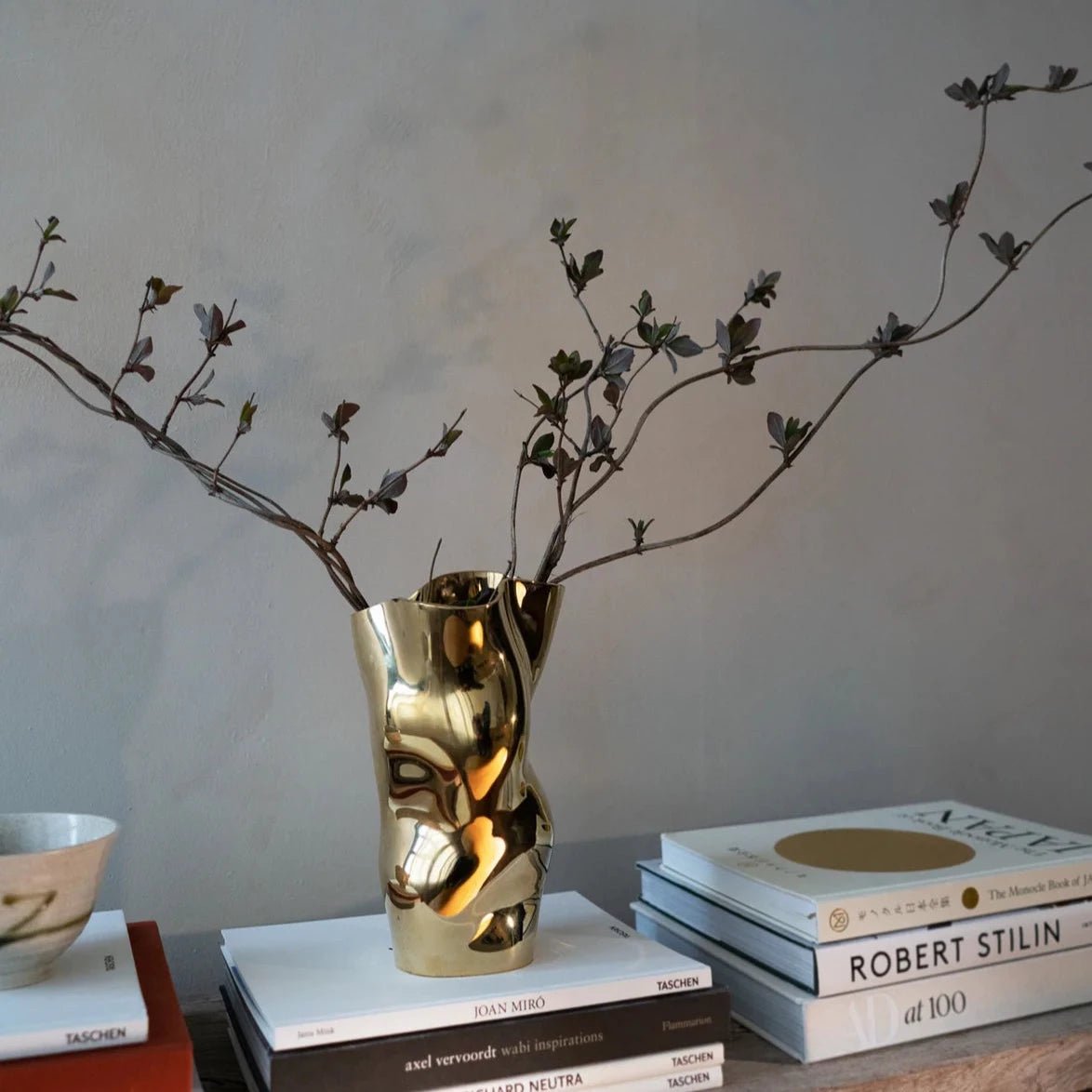Vase « Ostrea 25 » - Gold - Maison Caldeira