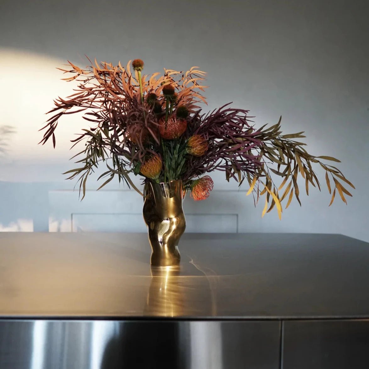 Vase « Ostrea 25 » - Gold - Maison Caldeira