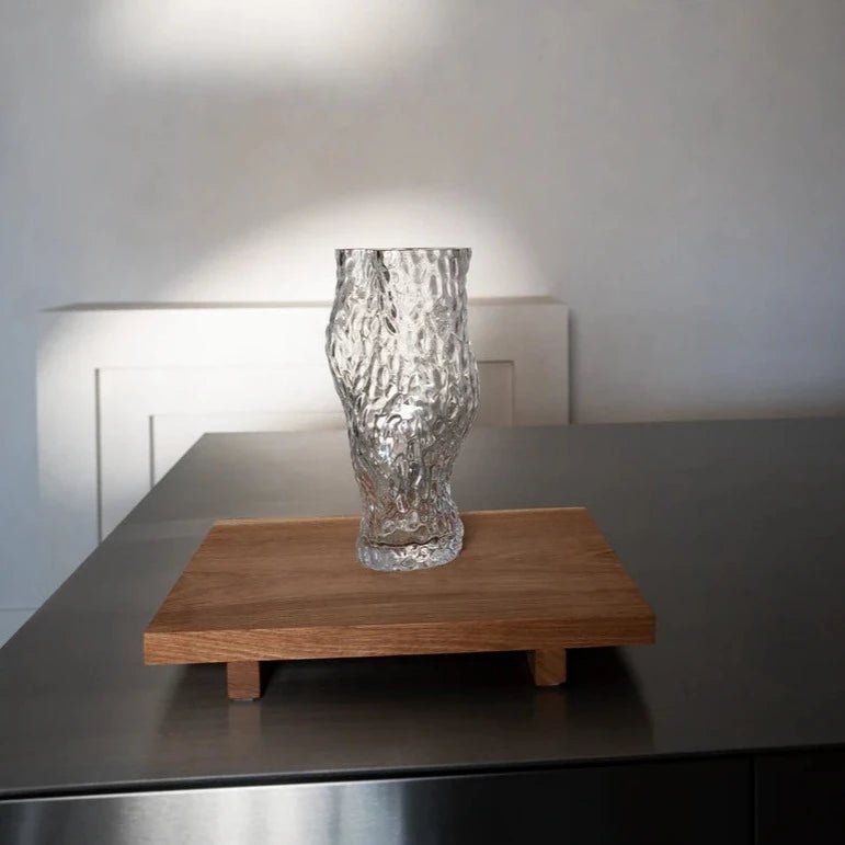 Vase Ostrea Rock - Clear - Hein studio - Scandinave - Maison Caldeira