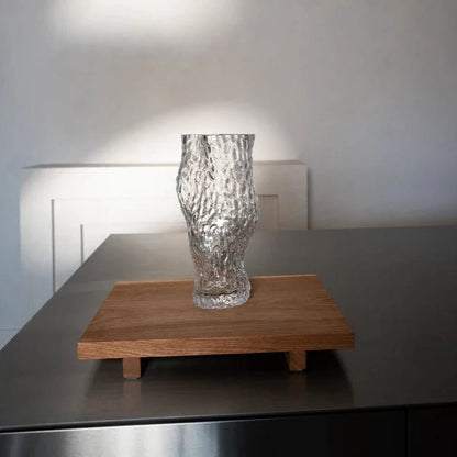 Vase Ostrea Rock - Clear - Hein studio - Scandinave - Maison Caldeira