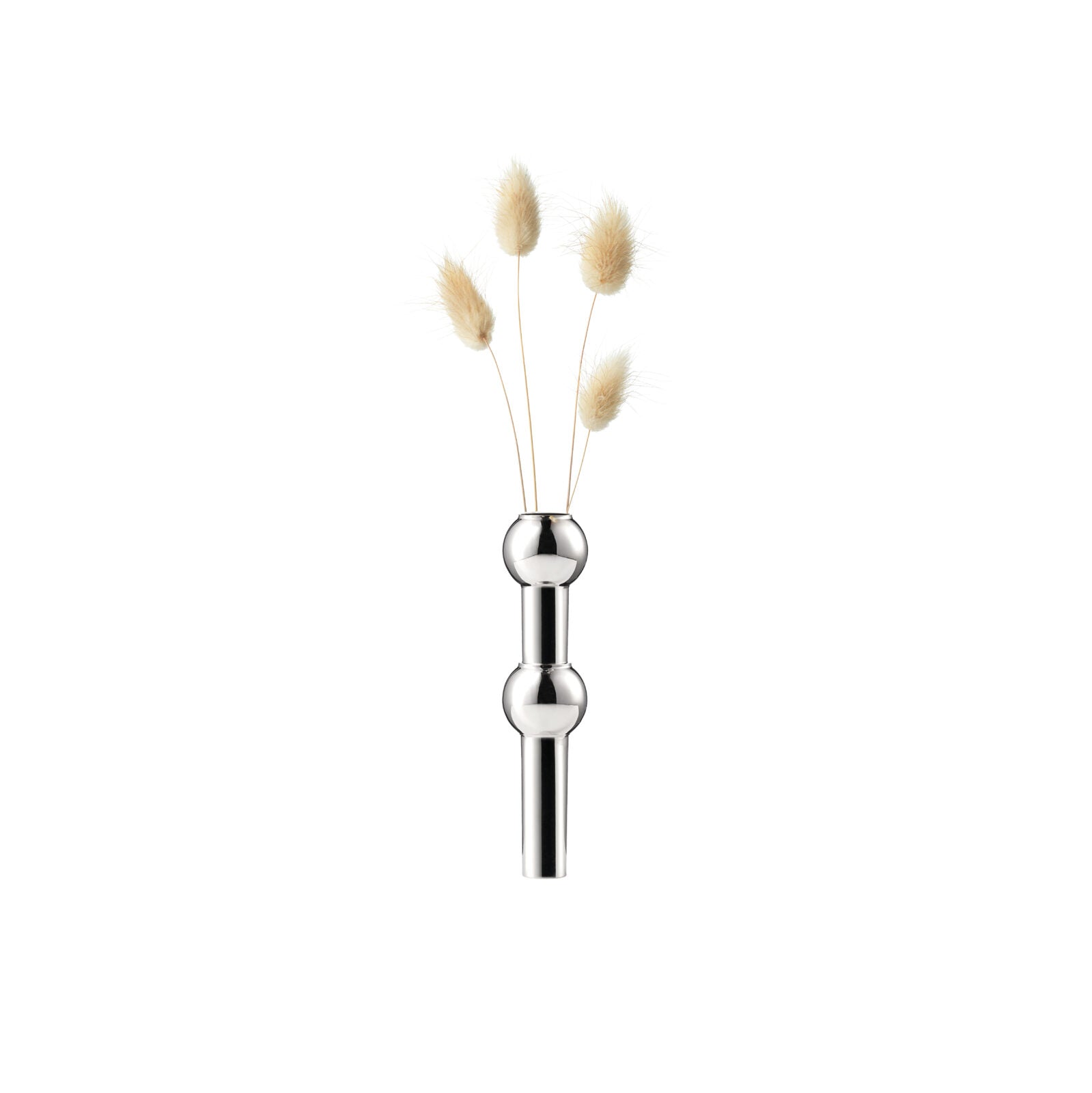 Vase pour bougeoirs - Chrome - Stoff nagel - Design Contemporain - Maison Caldeira