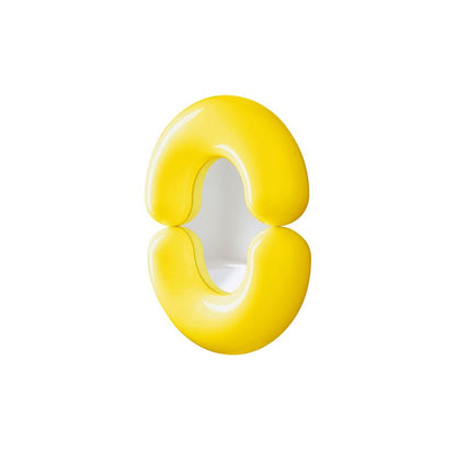 Miroir Zodiac small - Jaune - Moustache - Design Contemporain - Maison Caldeira